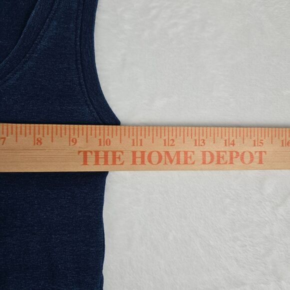 AG Adriano Goldschmied Tank Top Women’s Navy Small Cotton Stretch - Picture 6 of 9